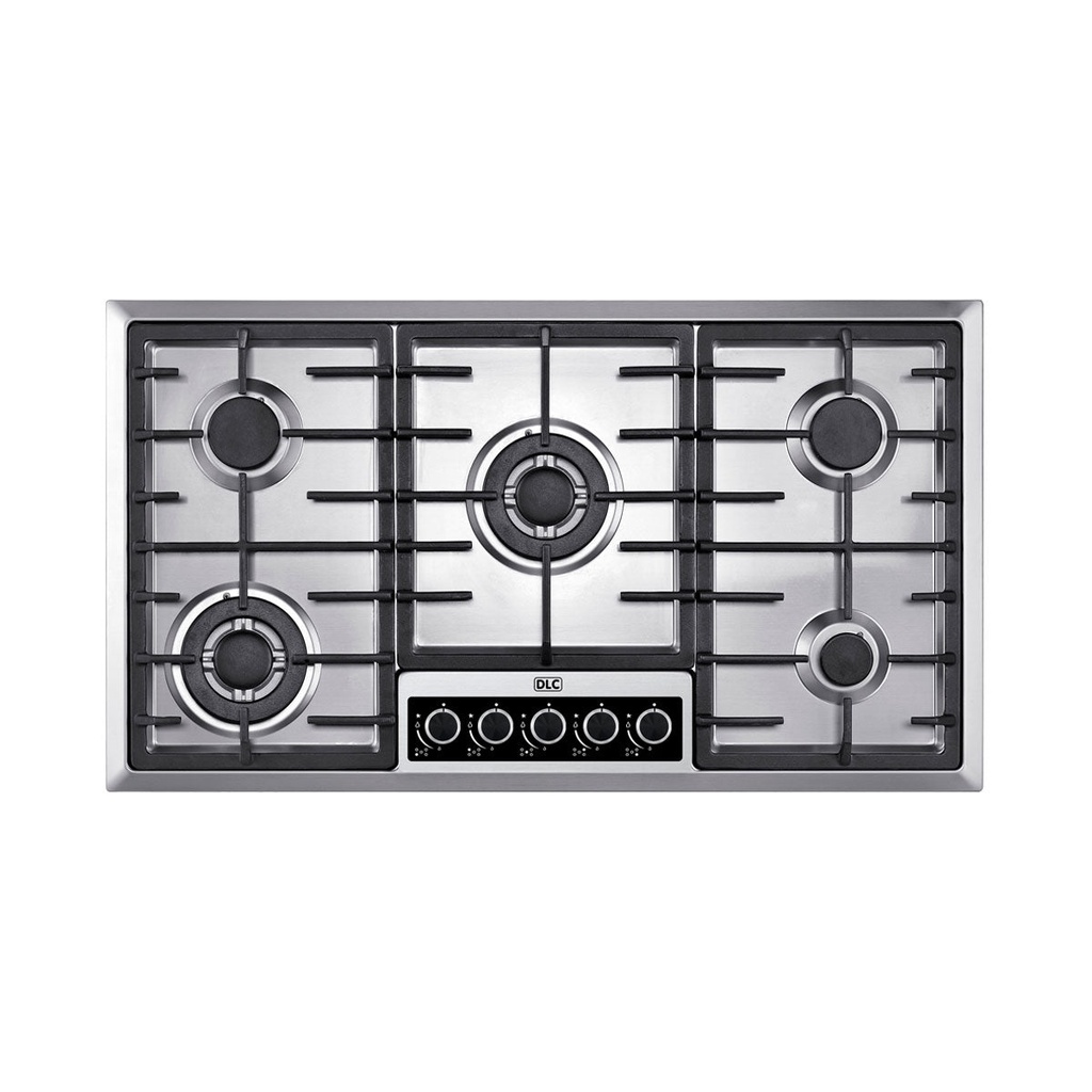 [T-GH915-KCIS2T] D2200 T-GH915-KCIS2T 5 Burners (3 Regular + 2 wok), Silver