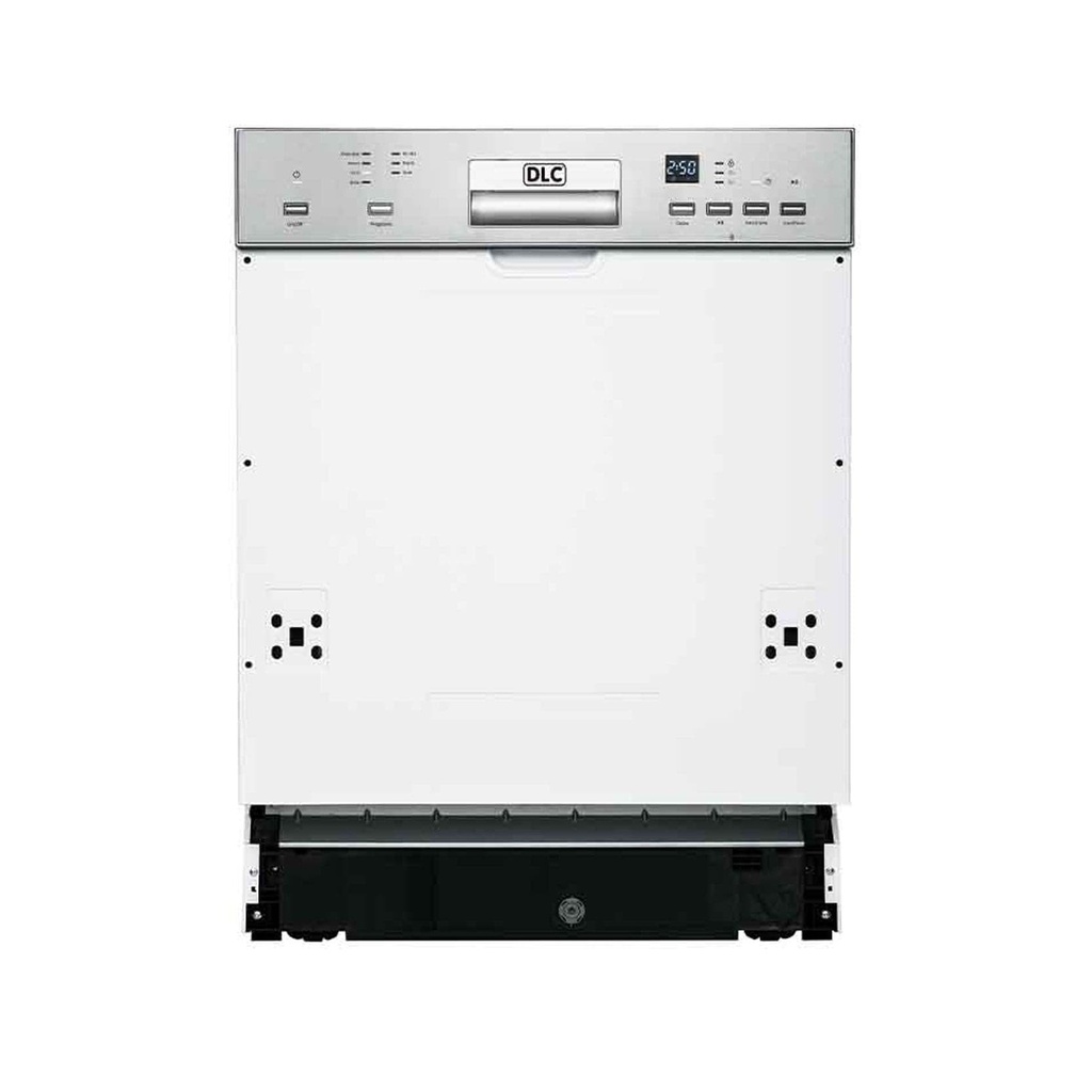 [WQP12-7709I] Built-In Free Standing Dishwasher, Stainless Steel