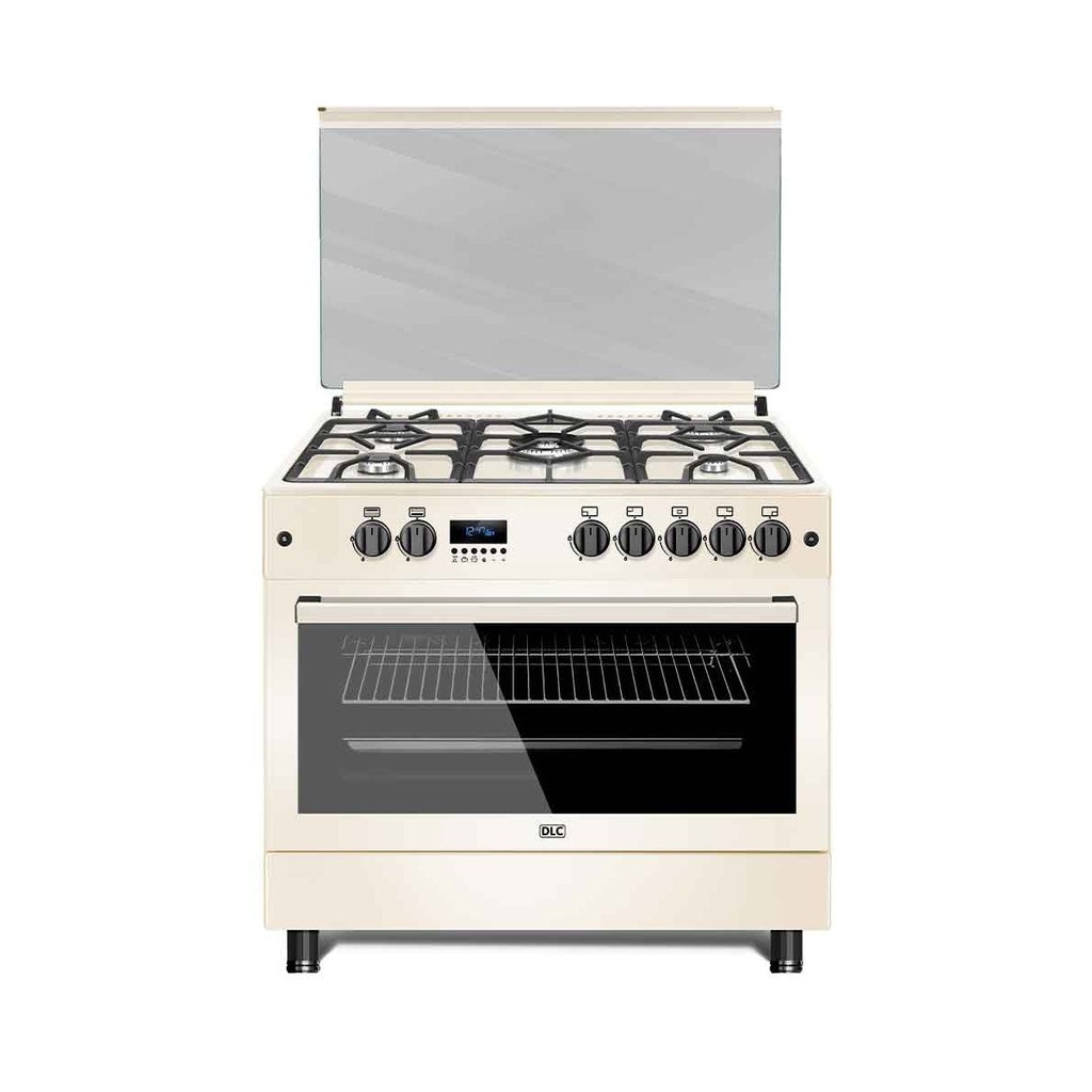 [PS50G2-CR] D2166 PS50G2-CR 5 Italian SABAF Burners - LCD Screen + Digital Timer, 110 Liters