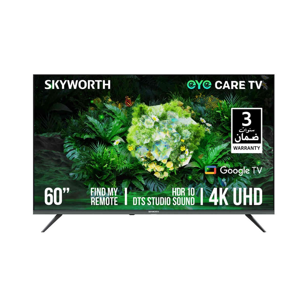 [60G6500G] UHD 4K Google Smart TV, 60-Inch شاشة حجم 60  انج سكاي ورث