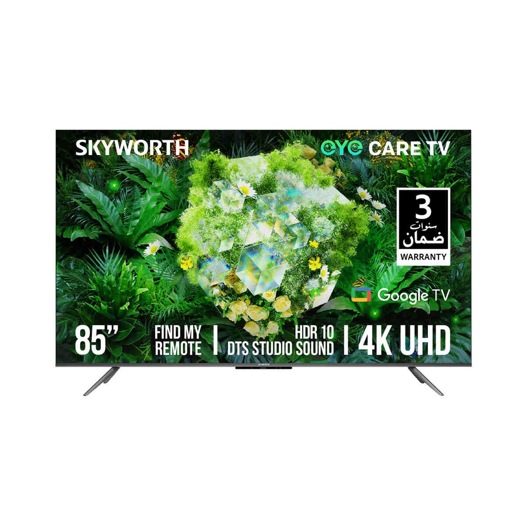 [85G6500G] UHD 4K Google Smart TV, 85-Inch شاشة حجم 85 سكاي وورث
