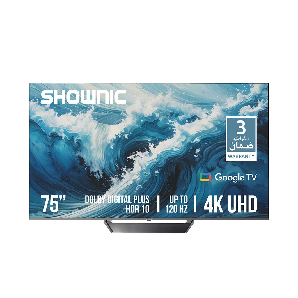 [TP-QGU75C-120] 120 Series Smart 4K QLED 120Hz, 75-Inch شاشة شونك حجم 75