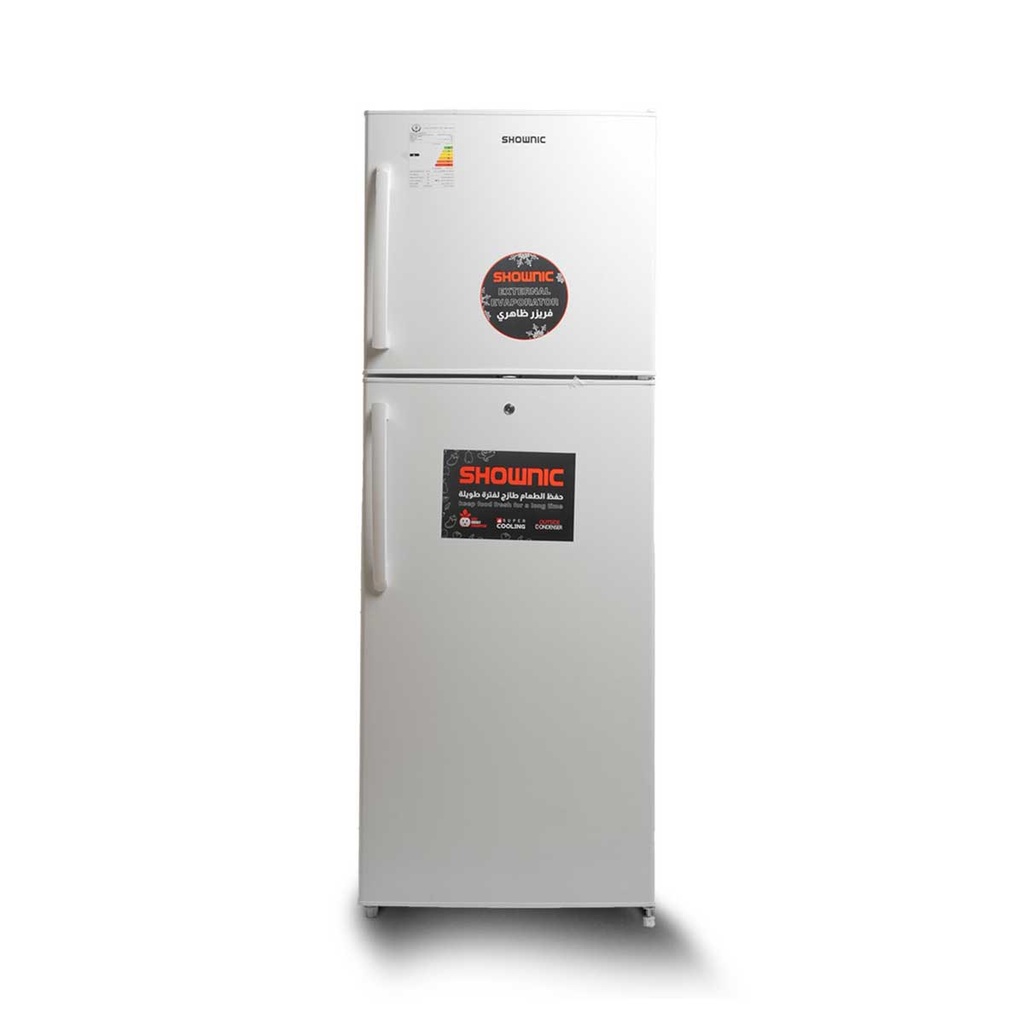 [RL-542MW] 2 Doors Refrigerator 20ft, White ثلاجة شونك