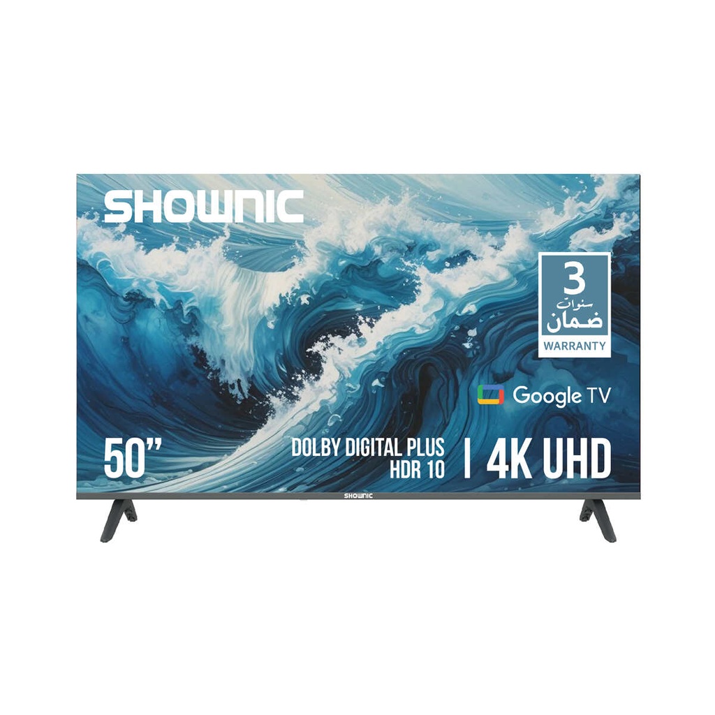 [TS-50AUHGD] 4K LED Smart TV, 50-inch شاشة شونك