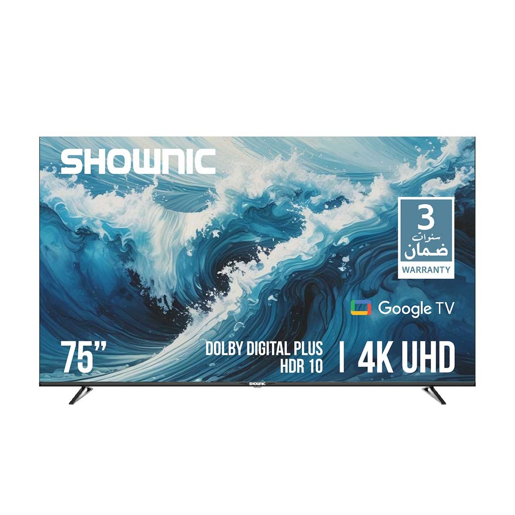 [TL-DGU75A] 4K LED Smart TV, 75-inch شاشة شونك