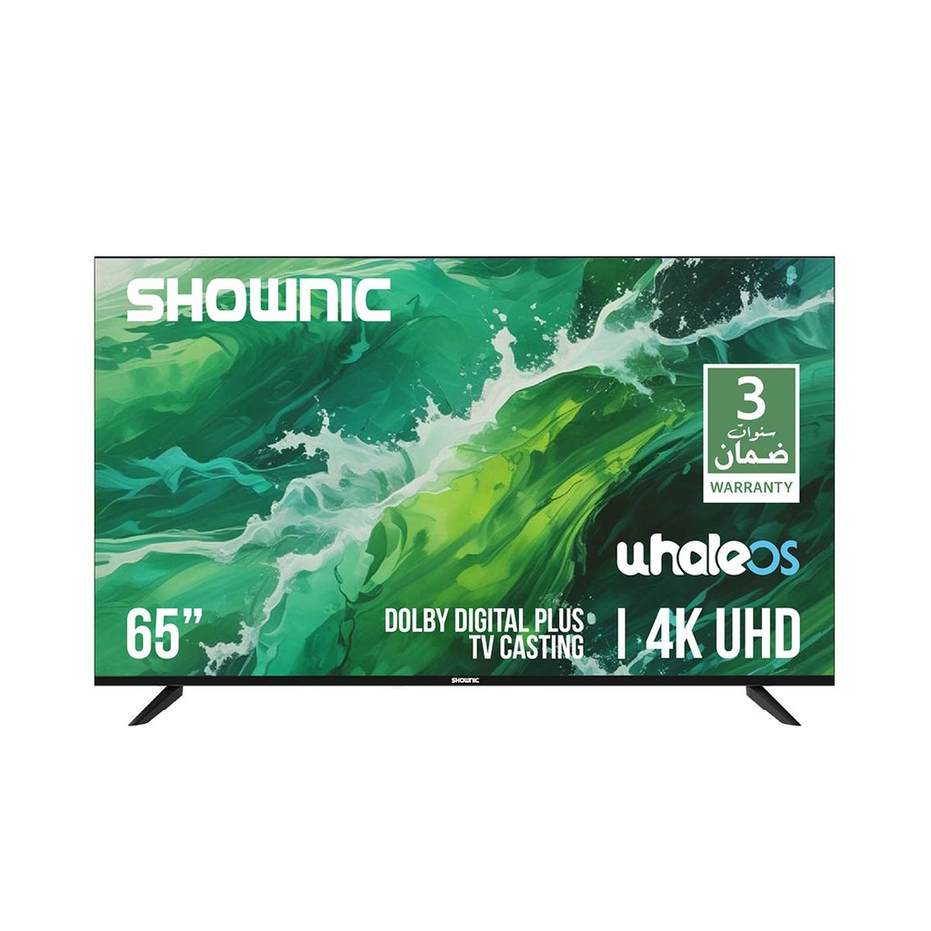 [TS-65AUHWD] 4K UHD Smart TV, 65-inch شاشة حجم 65 انج شونك