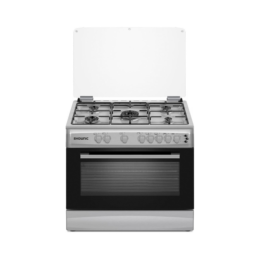 [KCL-965GLX8] Gas Cooker 90X60 Free Standing طباخ شونك 5 عيون