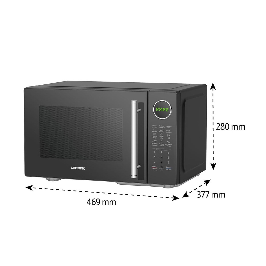 [OM-FSD128NB] OM-FSD128NB Multiple Microwave Functions, 25L Interior Capacity مايكروويف متعدد الوضائف سعة داخلية 25 لتر شونك