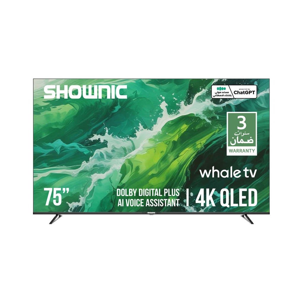 [TL-QWU75A] QLED Smart TV, 75-Inch