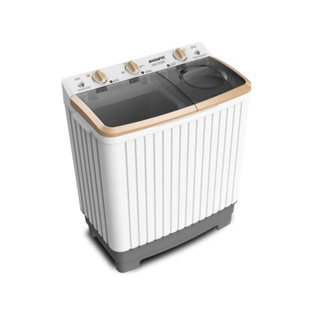 [WW-10TMW] Twin Tub Washer & Spin 10kg غسالة شونك حوضين