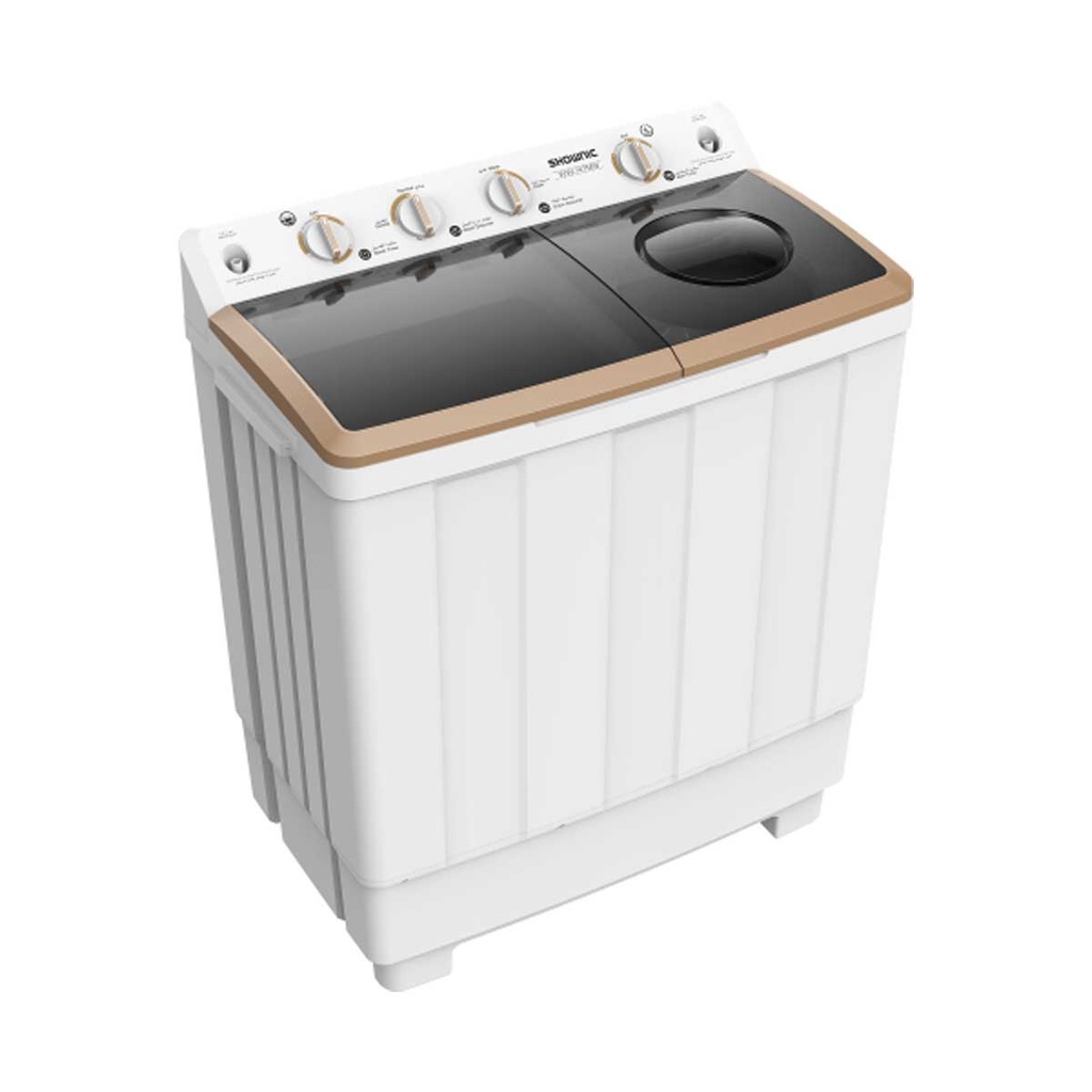 [WW-14TMW] Twin Tub Washer & Spin 14kg غسالة شونك حوضين