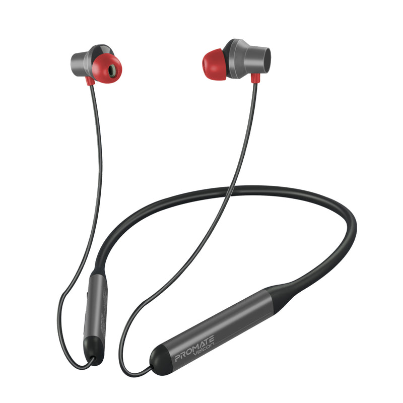 [VELCON.BLACK] Velcon Wireless Neckband Earphones (Black)
