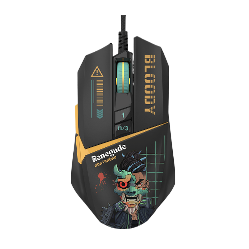 [W63 Max-Midnight] W63 Max RGB GAMING MOUSE (Midnight)