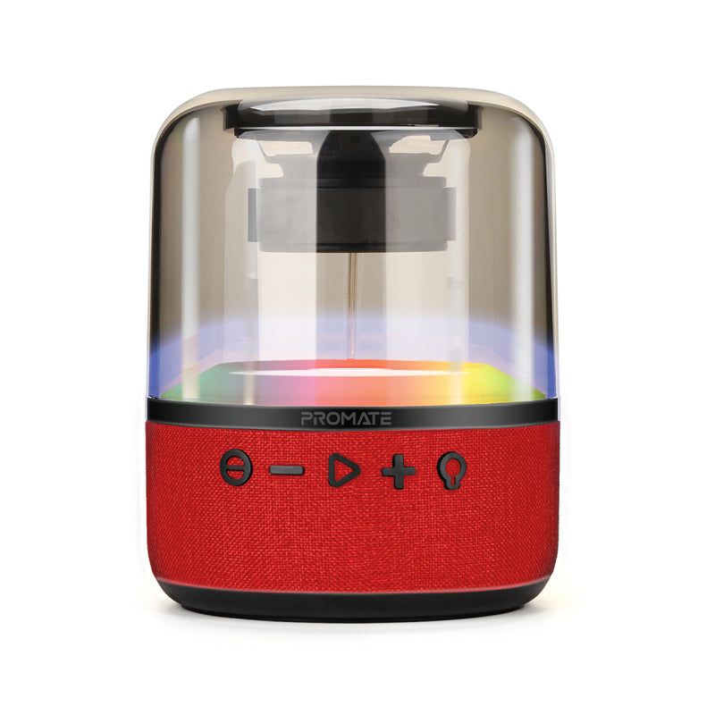 [GLITZ-L.RED] Glitz-L 10W LumiSound 360° Surround Sound Speaker