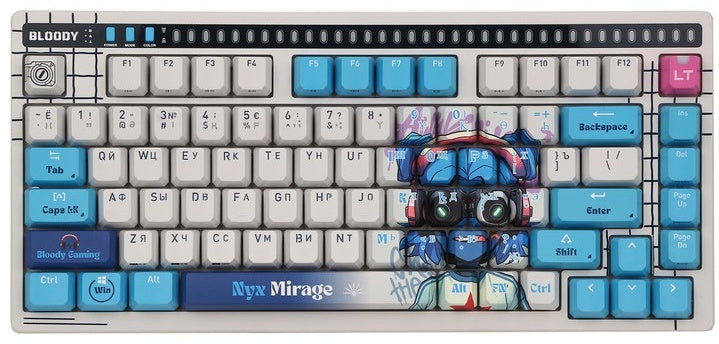 [AT75-Nyx Mirage] AT75 Nyx Mirage Alpha Optical Switch Mechanical Keyboard 75%
