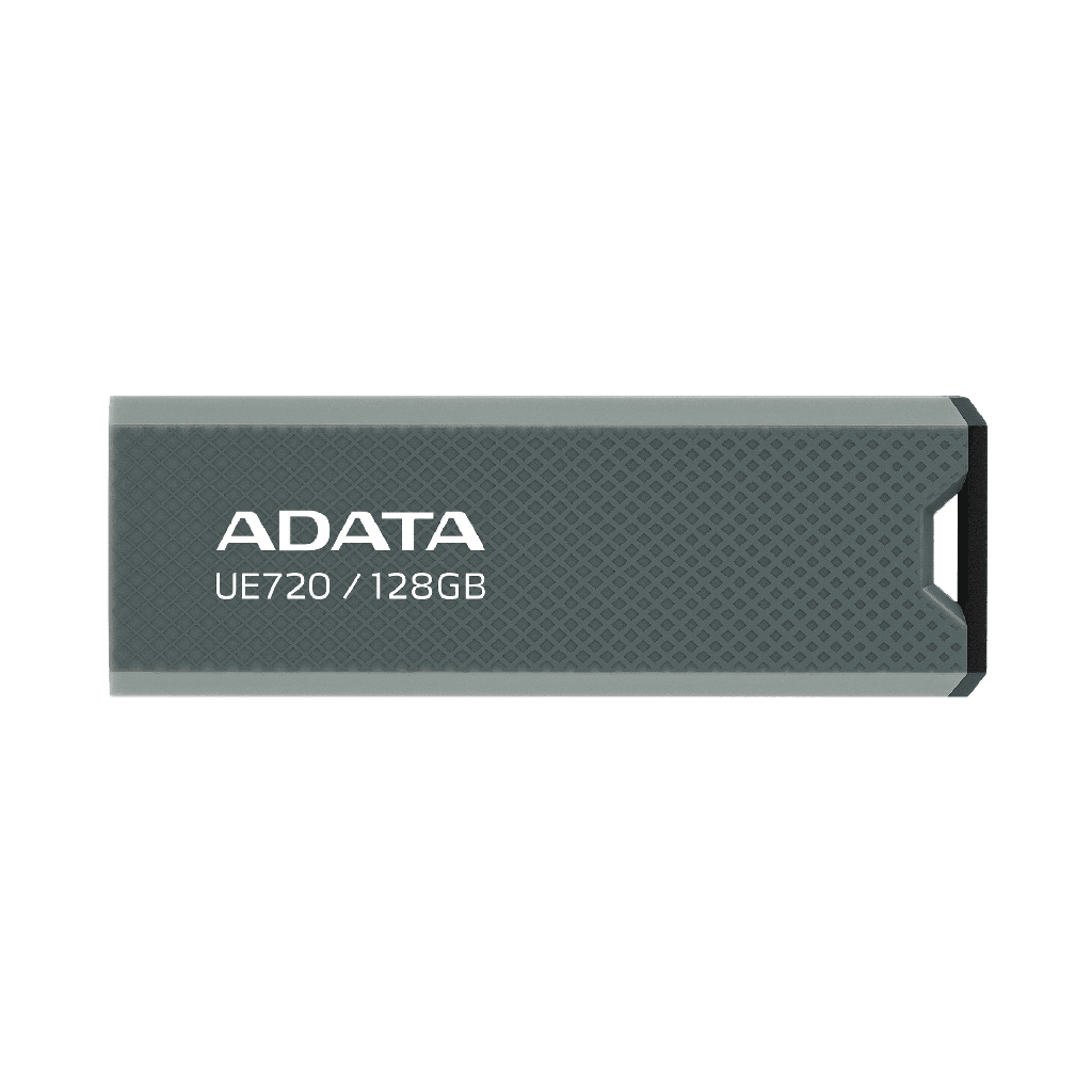 [UE720-128G-CGY/BK] UE720 USB 3.2 Gen2 Flash Drive 350/350 MB/s SSD-Level Performance - 128GB