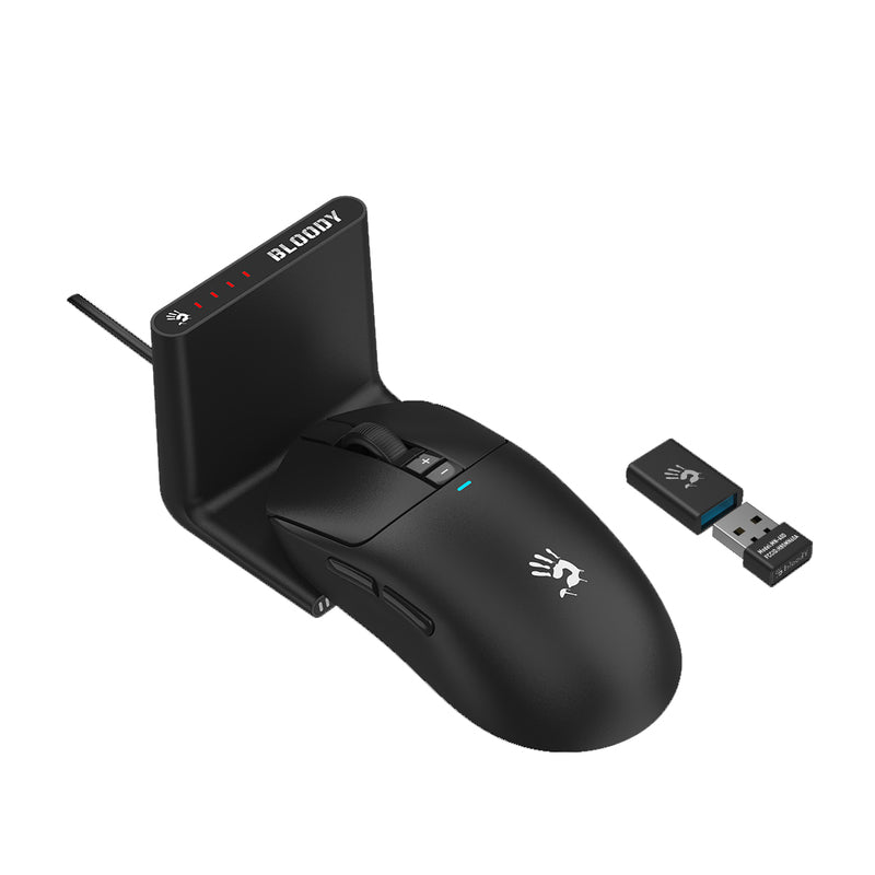 [R72 Pro Duo-Black] R72 Duo Pro Dual Mode Wireless Gaming Mouse