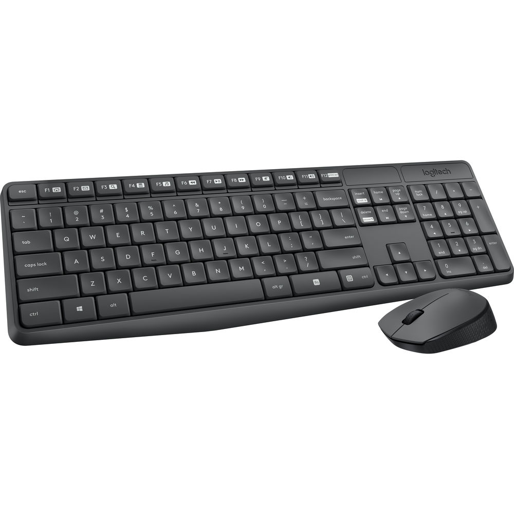 [920-007927] MK235 Wireless Keyboard and Mouse - Arabic