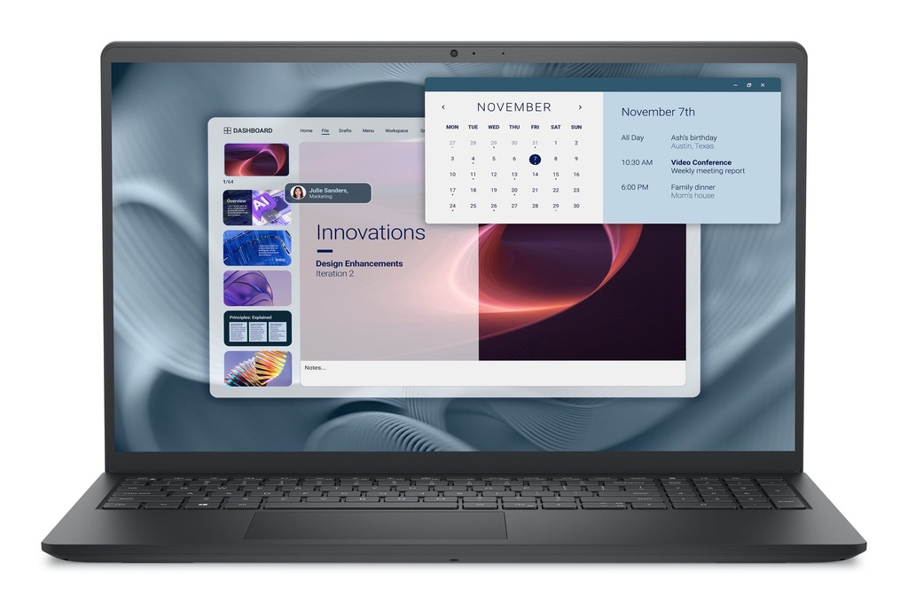 [PV15250-RPLU-004-P] DELL Pro 15 Essential PV15250 PV15250_RPLU_004_P - 15.6" FHD 120Hz - Intel Core 3 100U - 8GB RAM - 512GB SSD - Shared - WIN 11 PRO K