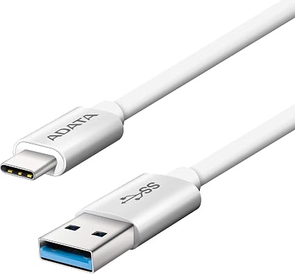 [ACA3AL-100CM-CSV] A-DATA CABLE USB-C TO A 3.1 1M SILVER