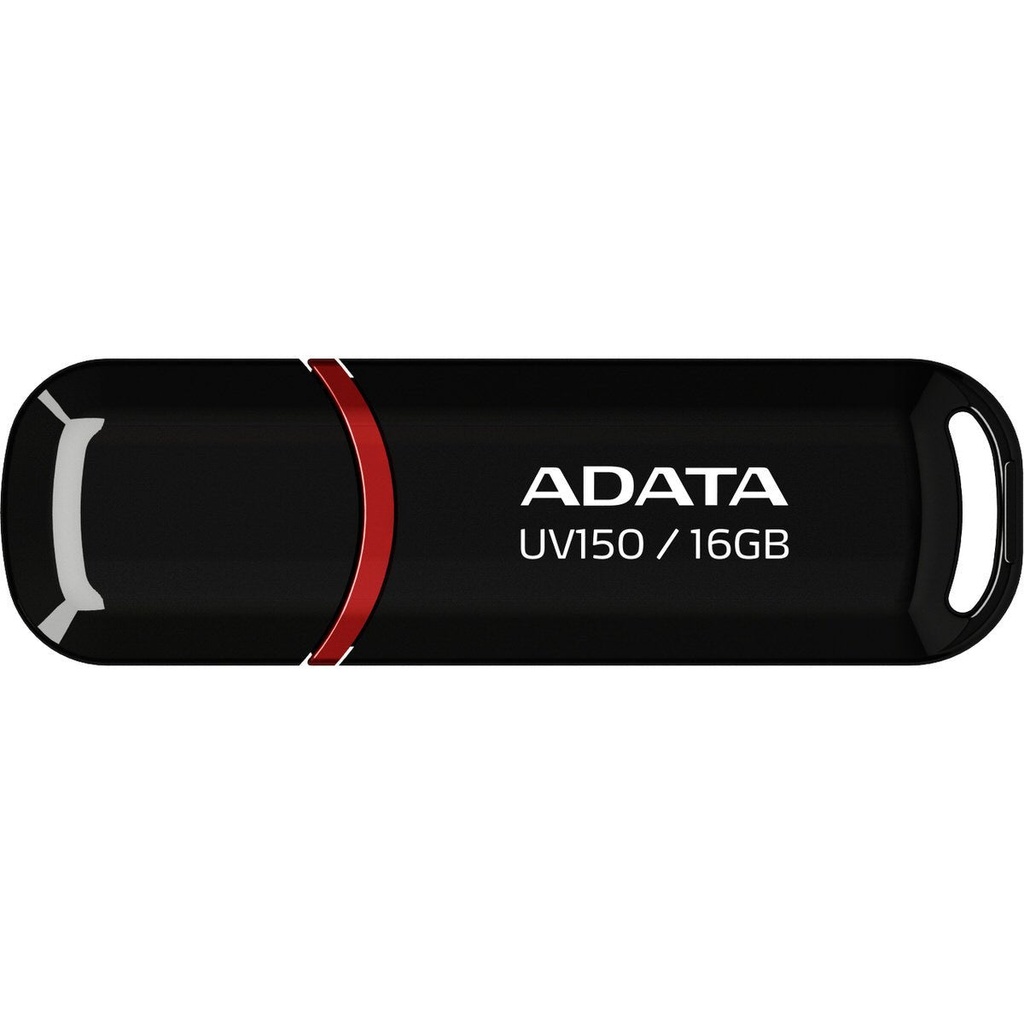 [AUV150-16G-RBK] UV150 USB 3.2 Flash Drive Classic Cap (Black, 16G)