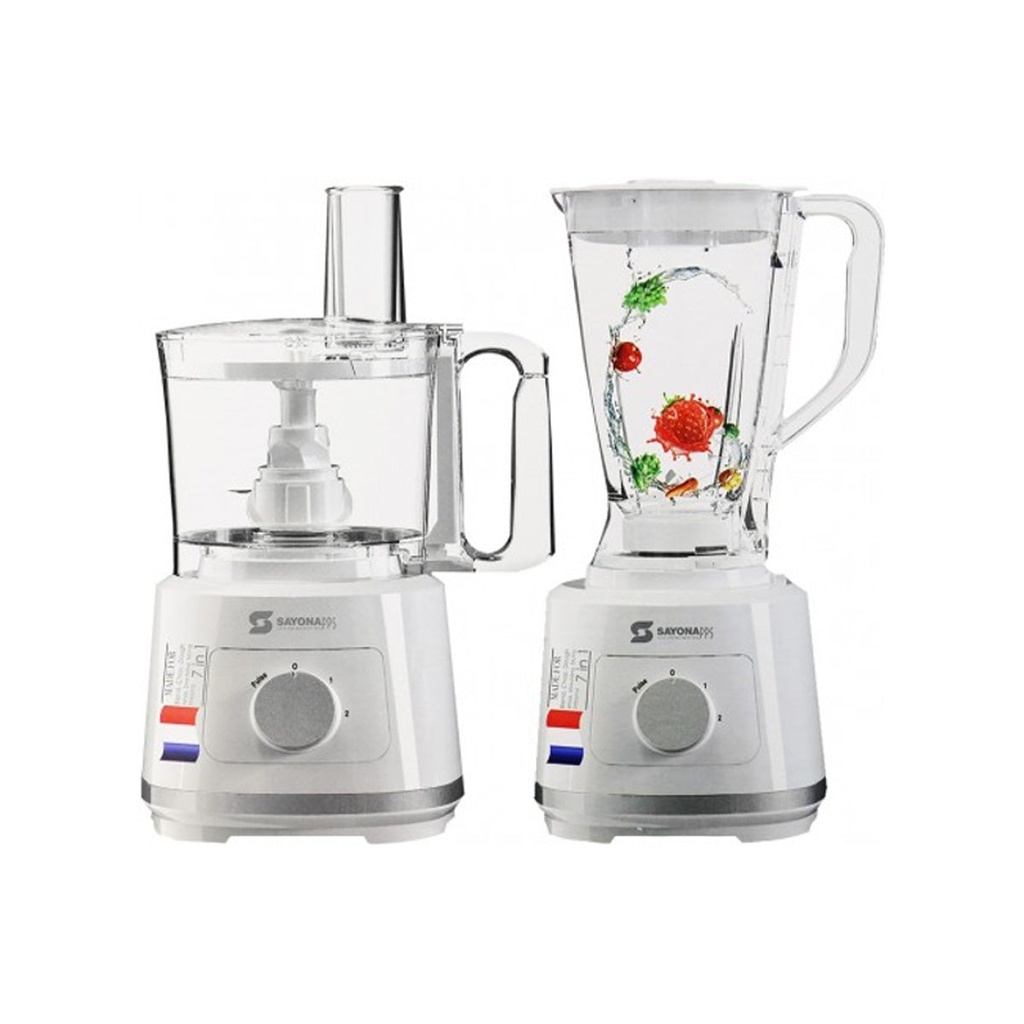 [SFP-4373] SFP-4373 Food Processor, White خلاط سايونا
