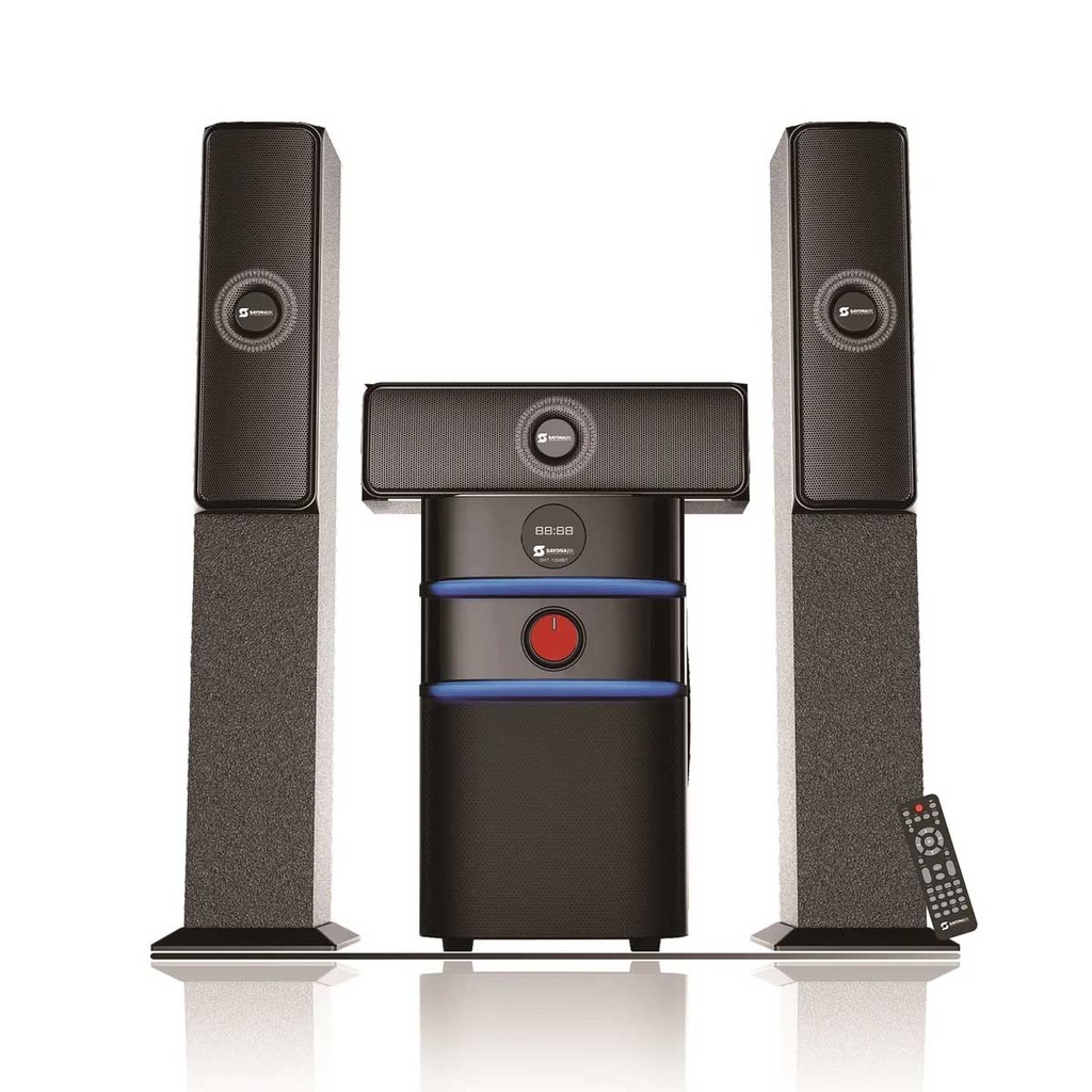 [SHT-1308BT] SHT-1308BT 3.1CH Multimedia Speaker System, Black نظام مكبرات الصوت المتعددة الوسائط سايونا