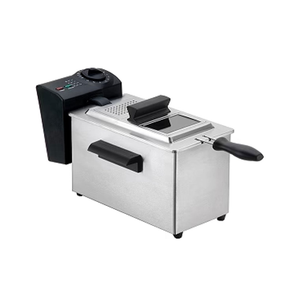 [SDF-4202] SDF-4202 Deep Fryer, Silver قلاية عميقة سايونا