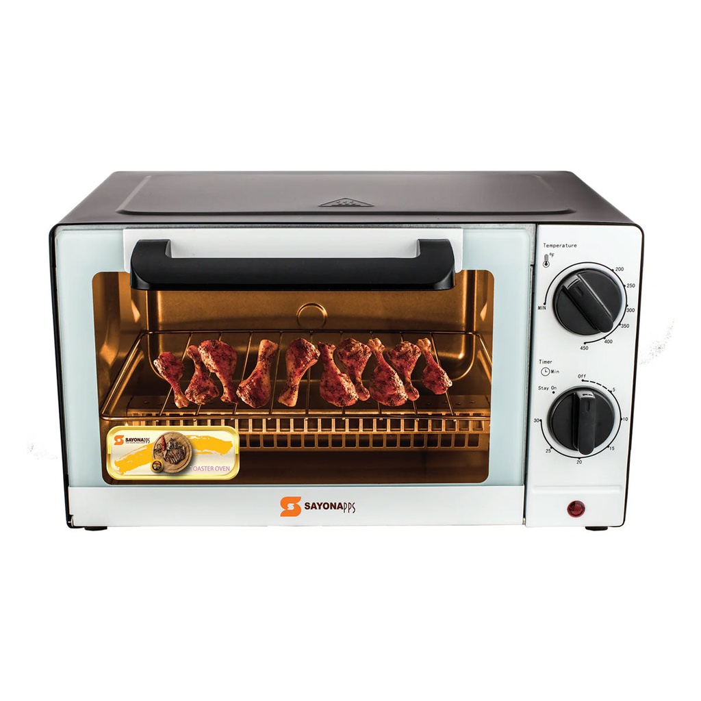 [SEO-4394] SEO-4394 Electric Oven 10L, Silver فرن كهربائي سايونا