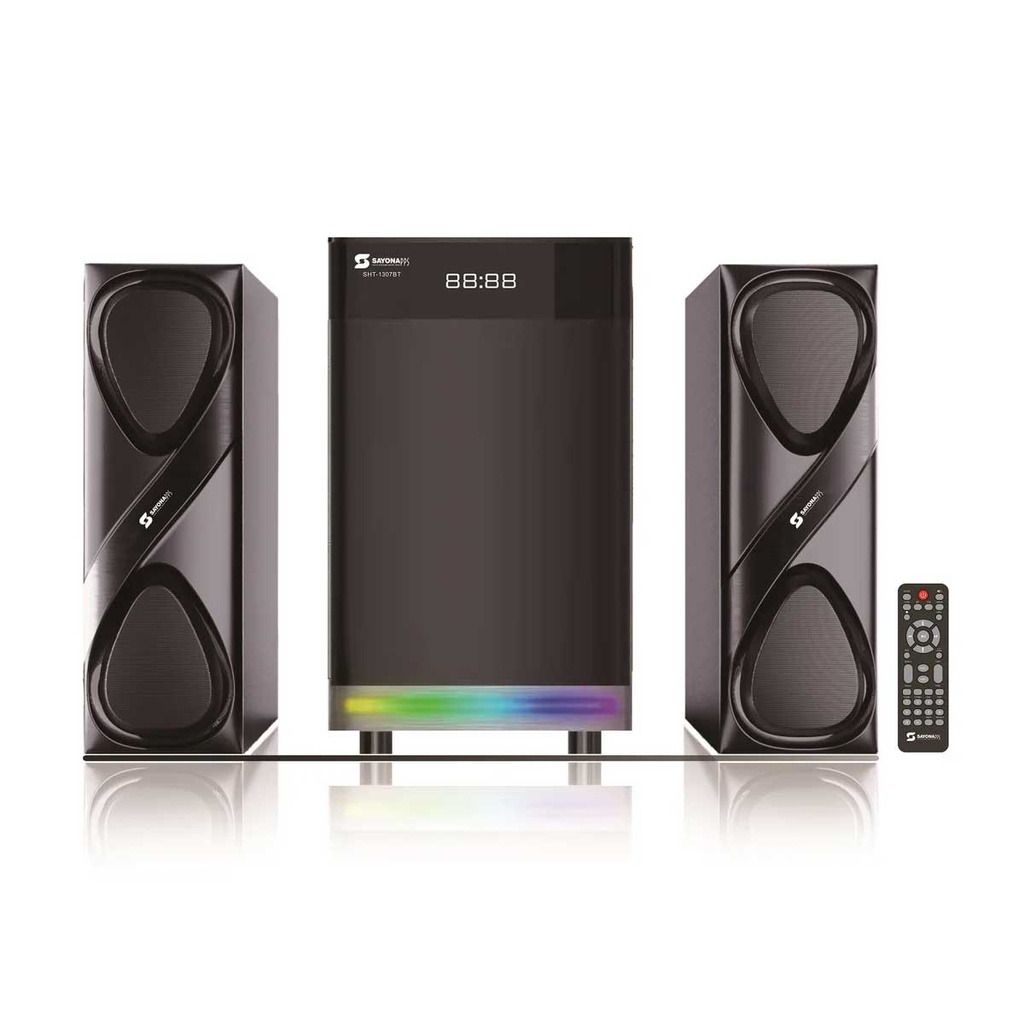 [SHT-1307BT] SHT-1307BT 2.1CH Sound Bar System 7000 Watts, Black سبيكر سايونا