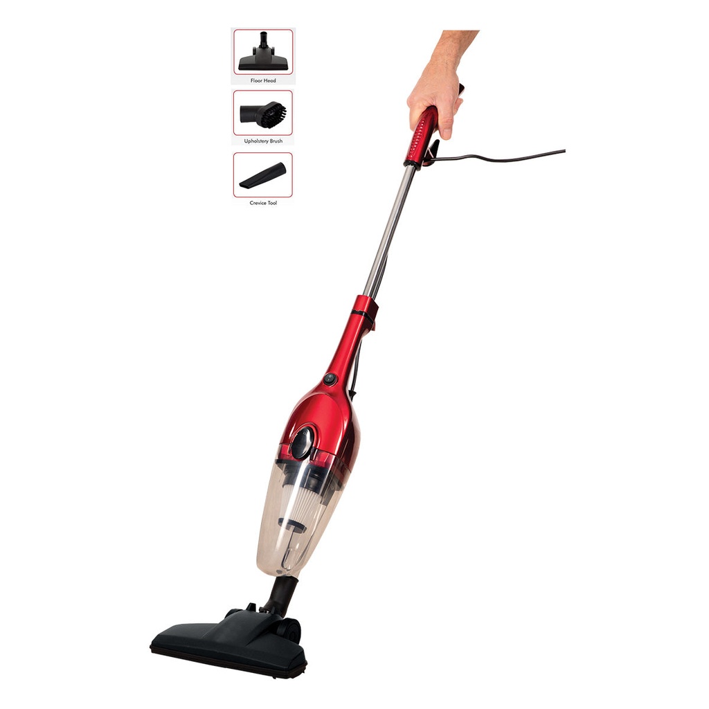 [SVC-2409] SVC-2409 Upright Vacuum Cleaner, Red  مكنسة دبل فلتر سايونا