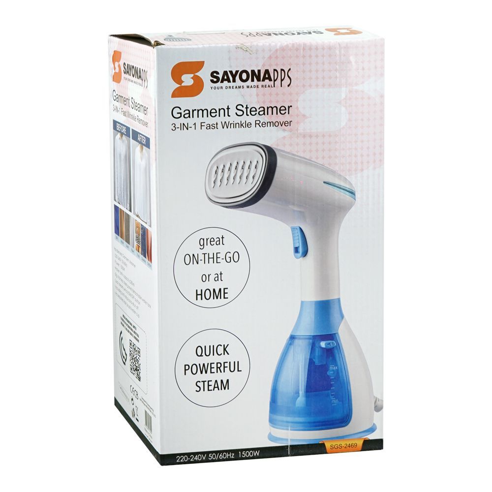 [SGS-2469] Garment Steamer 3IN 1 fast wrinkle remover