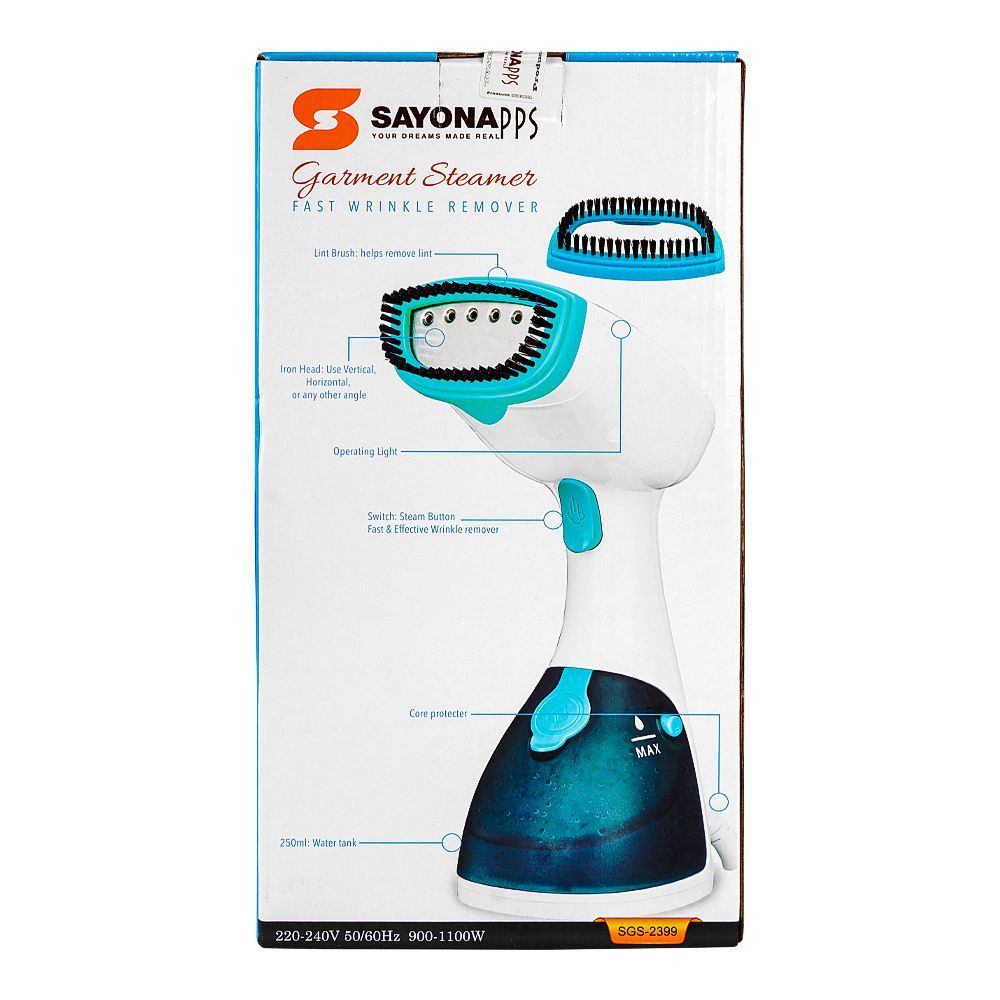 [SGS-2399] MANUAL STEAM IRON SGS-2399