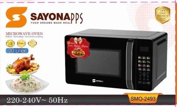 [SMO- 2493] MICROWAVE OVEN 2493              20 LITER