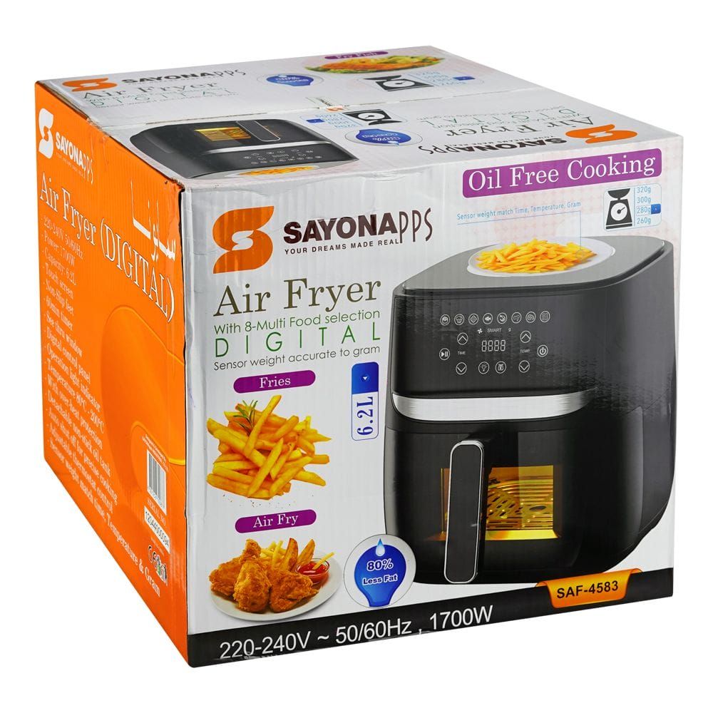 [SAF 4583] AIR FRYER WITH SCALE 6.2L SAF 4583