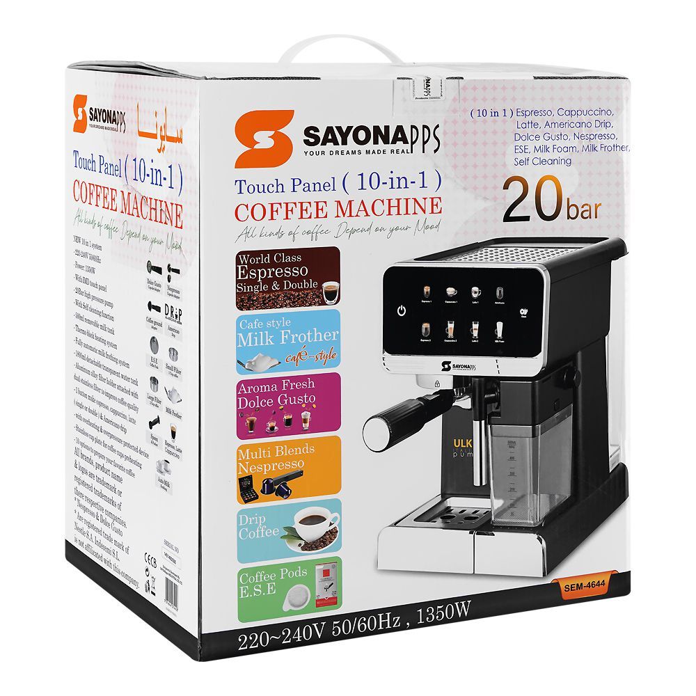 [SEM-4644] COFFEE MACHINE (10*1) 4644