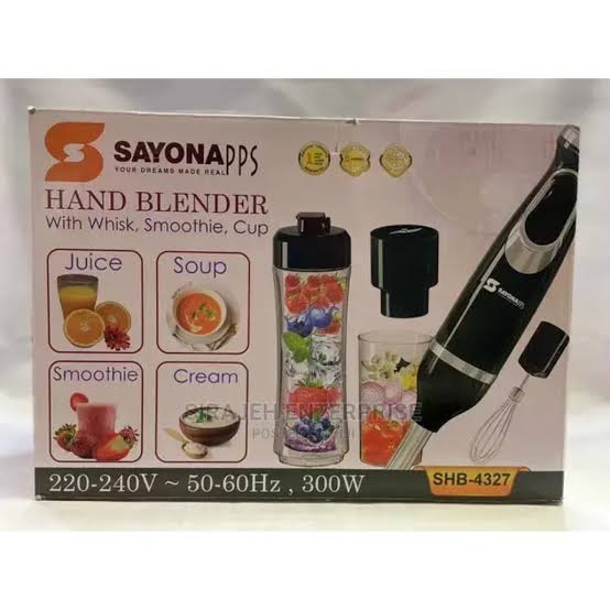 [SHP 4327] SET FOOD PROCESSOR&SPORTS BLENDER SHP 4327