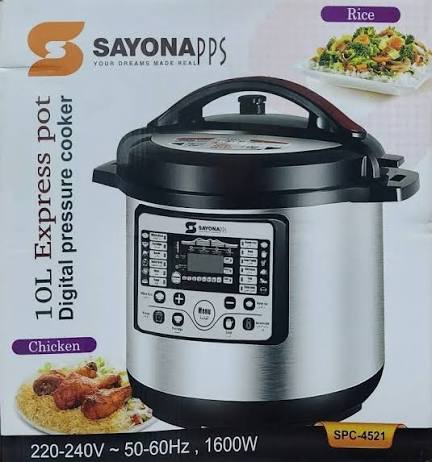 [SPC 4521] PRESSURE COOKER 10 LITERS SPC 4521