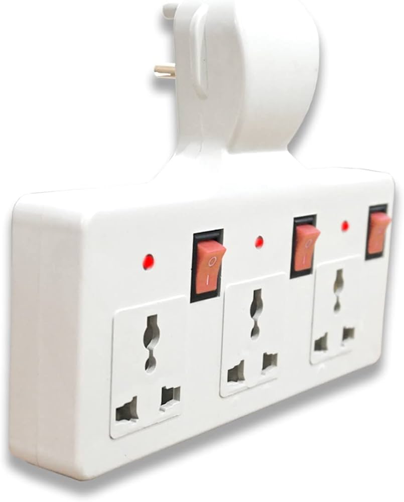 [SES-8039] 3 WAY MULTI POWER SOCKET  8039
