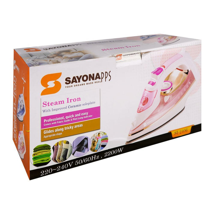 [SI-2406] STEAM IRON 2406