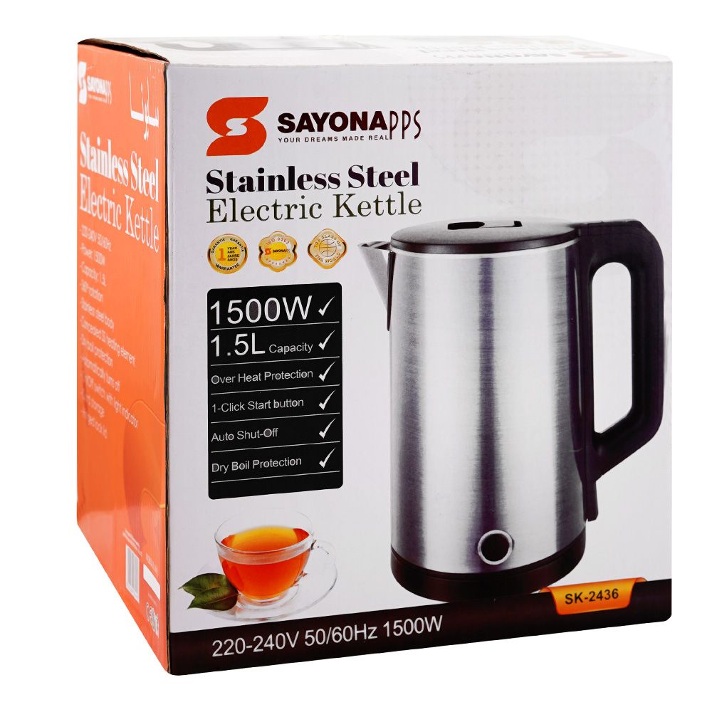 [SK-2436] ELECTRIC KETTLE 2436