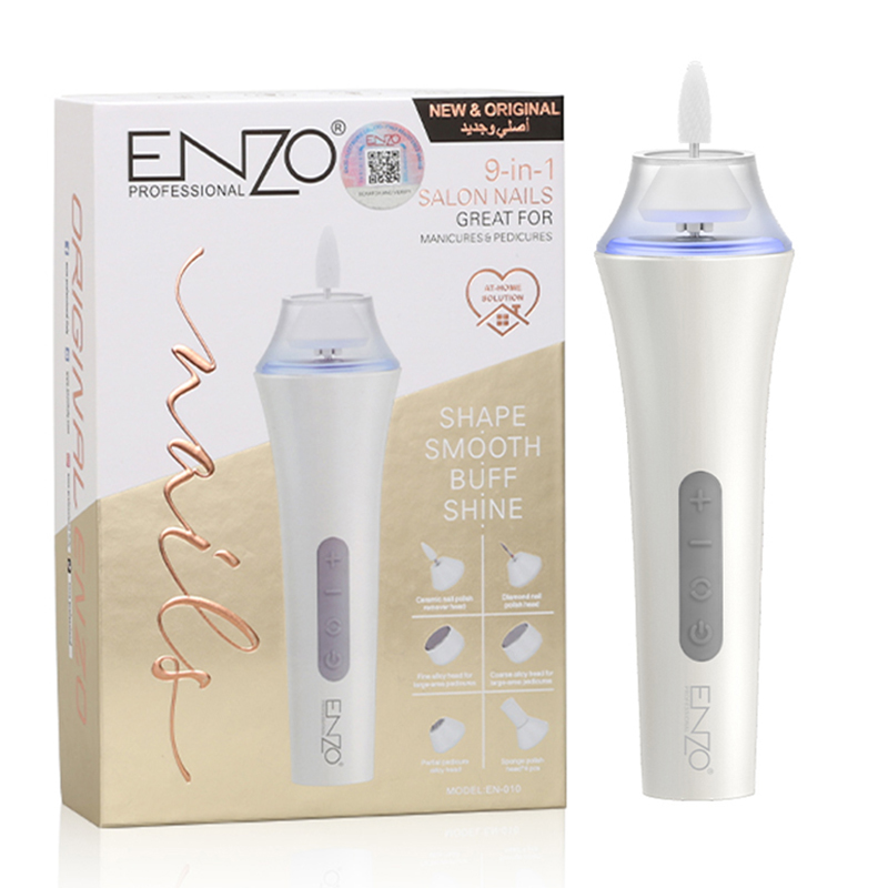 [EN-010] Electric Nail File Manicure Pedicure Nail Drill Set 9 in 1 Grinder Grooming Personal Manicure and Pedicure Nail Art Tools