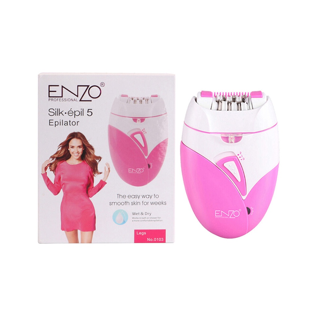 [EN-0103] Professional Tweezer Style Hair Removal Epilator, Pink جهاز إزالة الشعر الاحترافي ذو تصميم الملقط، اينزو