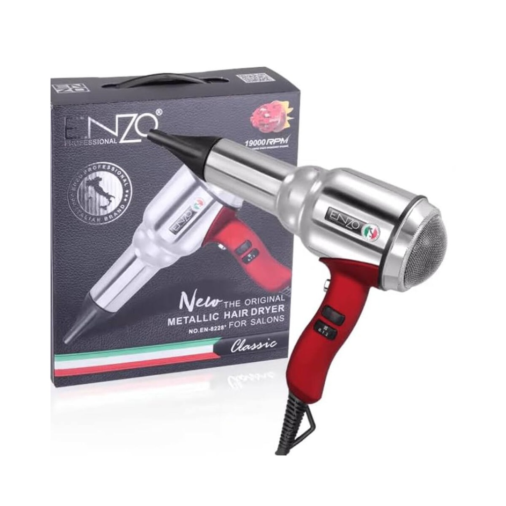 [EN-2997] Hair Dryer 2000 W, Silver  مجفف شعر