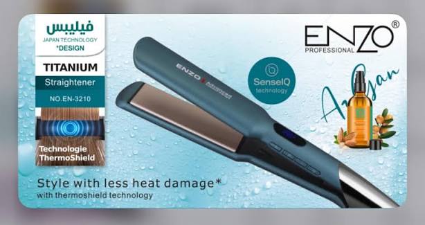 [EN-3210] Hair Straightener with Keratin Serum