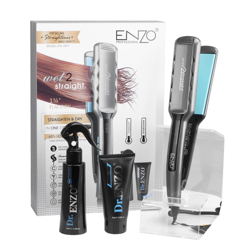 [EN-3977] High Quality Hair Straightener انزو كاوية فرد الشعر ENZO