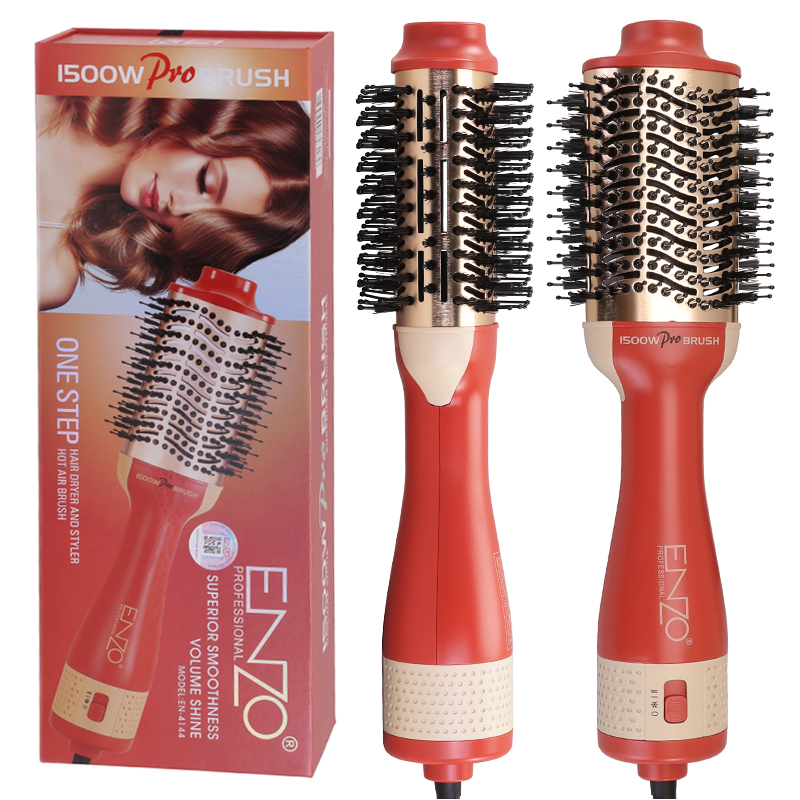 [EN-4144] Professional Salon Multi 3 in 1 One Step Hair Volumizer Comb Electric Hot Air Brush Styler and Dryer