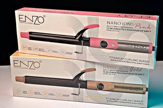[EN-9123] Nano Ionic Professional Titanium Curling Wand