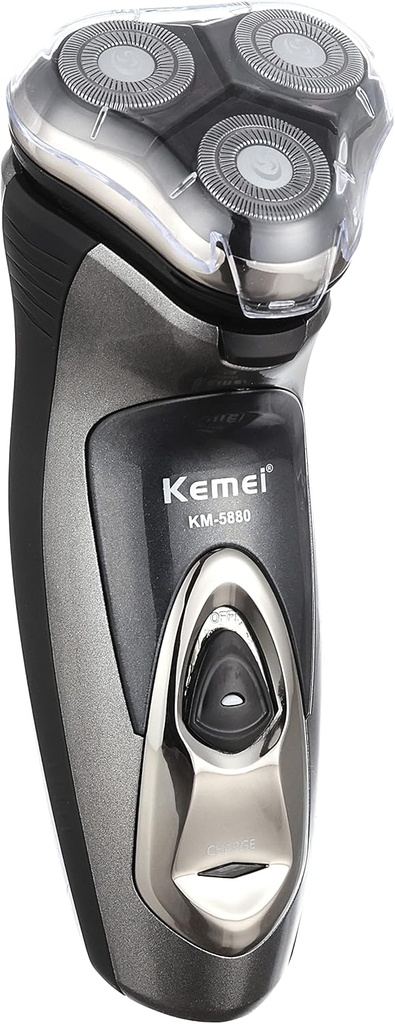 [KM-5880] 220v rotary electric razor rechargeable shaver