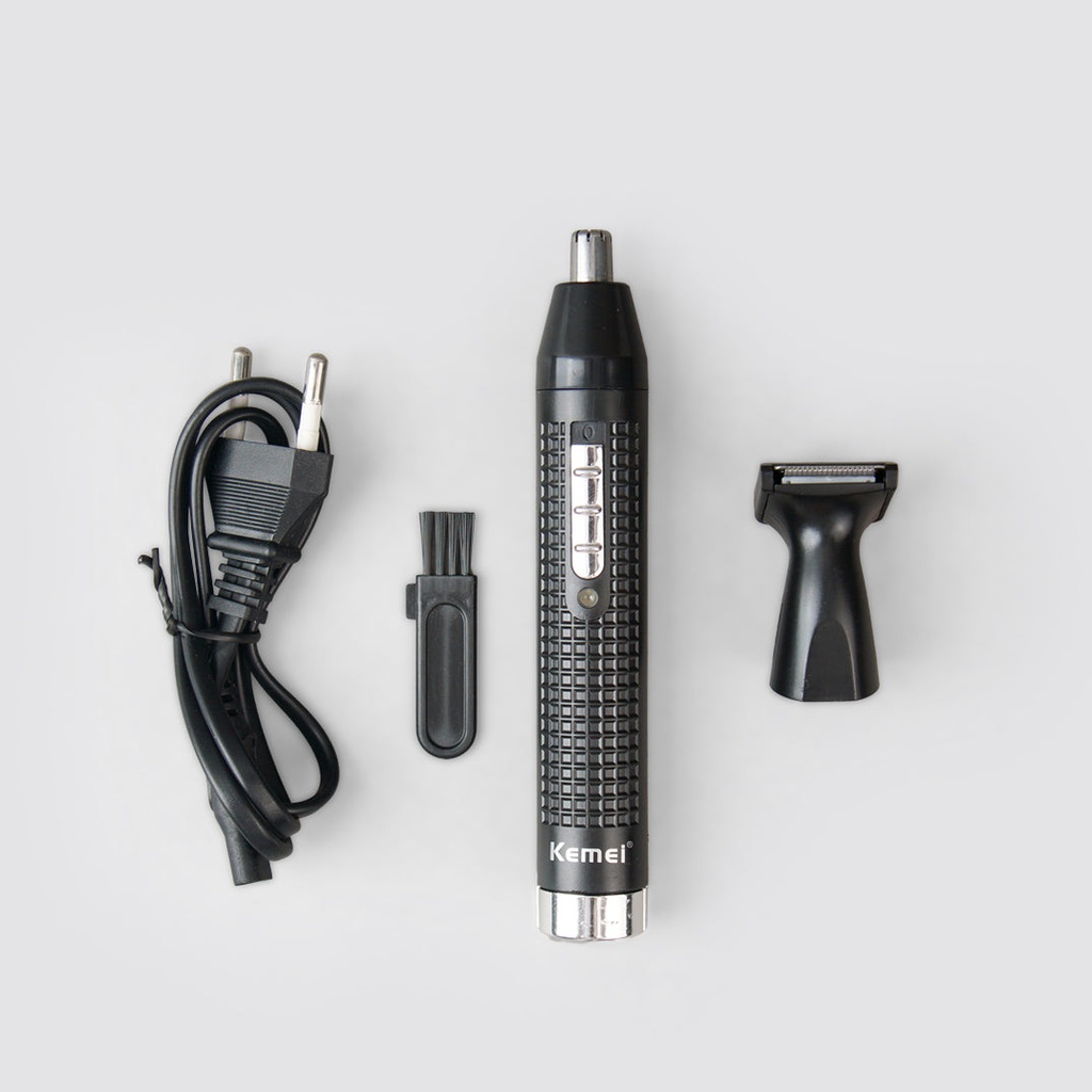 [KM-728] 2 in1 Rechargeable Nose Hair Trimmer for Men